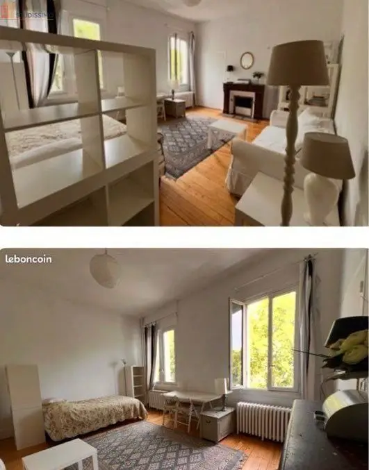 Studio meublé 30m² Tours centre - Lumineux, 2e étage - Photo 1