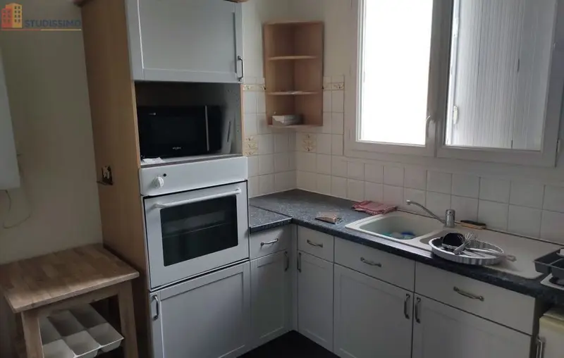 Studio 30m² Joué-lès-Tours - Meublé, 2e étage - Photo 2