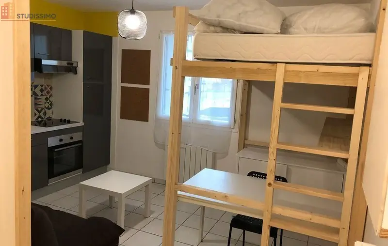 Studio meublé 18m² Joué-lès-Tours - Meublé, calme - Photo 7