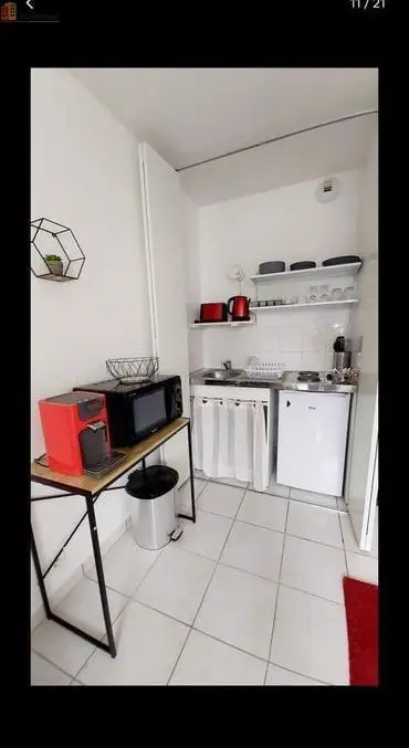 Studio meublé 22m² Ballan-Miré - Lumineux, dernier étage - Photo 3