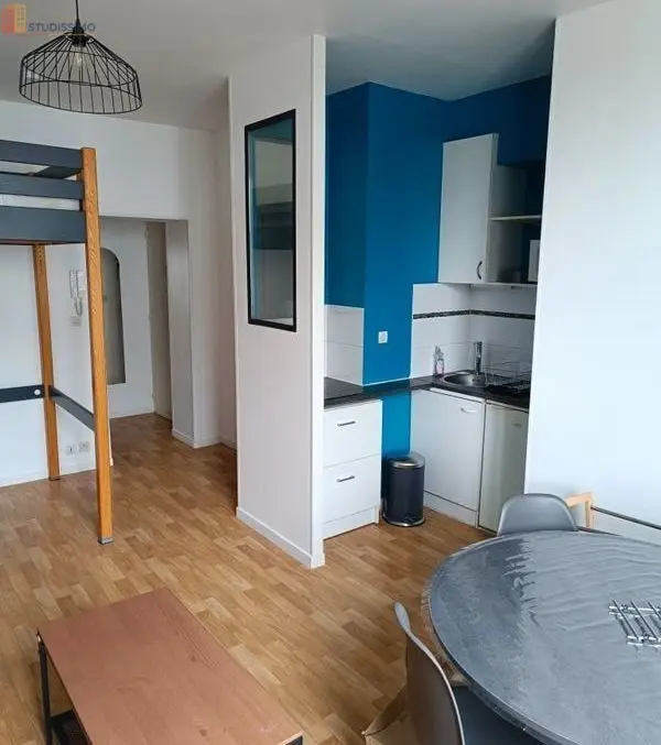Studio meublé 25m² Tours 37100 - Pour étudiant, lumineux - Photo 10