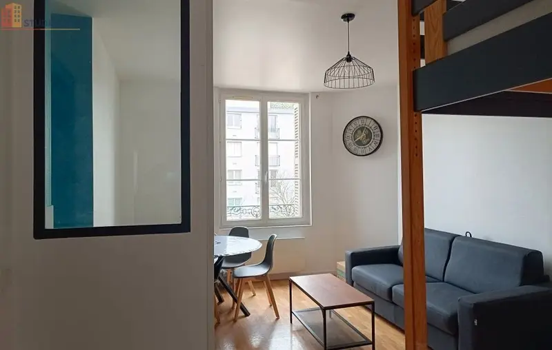 Studio meublé 25m² Tours 37100 - Pour étudiant, lumineux - Photo 2