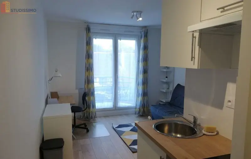 Studio meublé 18m² Joué-lès-Tours - Meublé, 2e étage - Photo 8