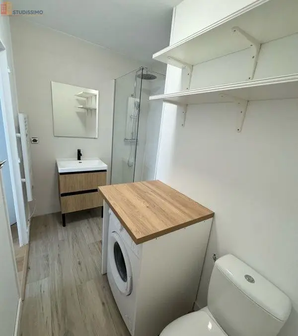 Studio 23m² Tours 37200 - Meublé, étage élevé - Photo 2