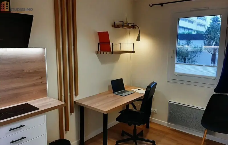 Studio meublé 16m² Tours Sud - Grandmont, lumineux - Photo 2