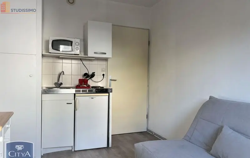 Studio 13m² Tours 37200 - Meublé, DPE C - Photo 7