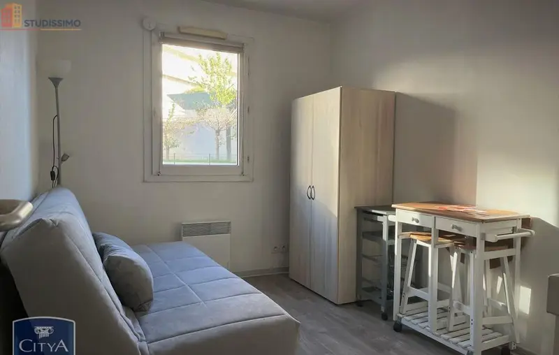 Studio 13m² Tours 37200 - Meublé, DPE C - Photo 2