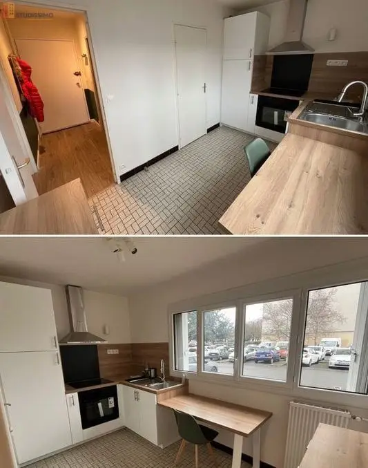 Studio meublé 37m² Tours 37000 - Meublé, DPE D - Photo 11