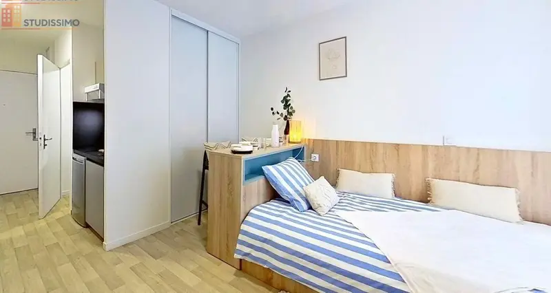 Studio meublé 15m² Saint-Martin-d'Hères - Meublé, DPE B - Photo 10