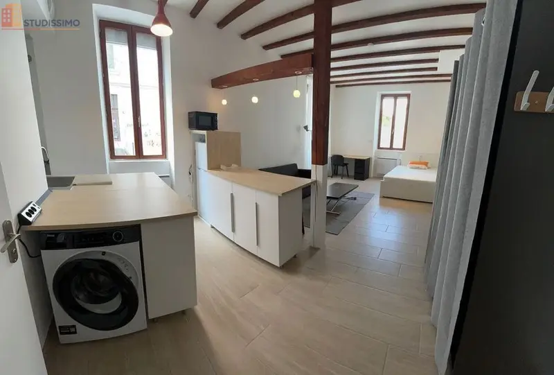 Studio meublé 32m² Grenoble centre - Rénové, proche tram A - Photo 23