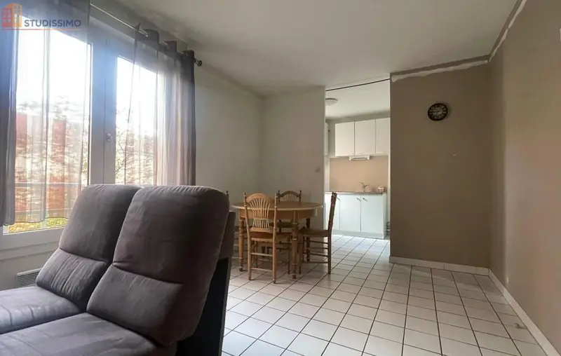 Studio meublé 30m² Bourgoin-Jallieu - Lumineux, DPE C - Photo 12