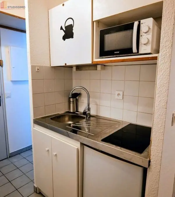 Studio meublé 19m² Grenoble centre - Meublé, 2e étage - Photo 4