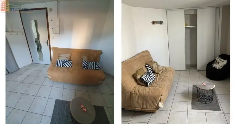Studio meublé 21m² Grenoble Ile Verte - Meublé, lumineux - Photo 11