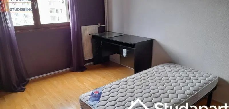Studio meublé 9m² Échirolles - Lumineux, étage élevé - Photo 1
