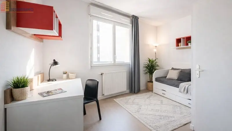 Studio meublé 19m² Grenoble 38100 - Moderne, prêt à vivre - Photo 19