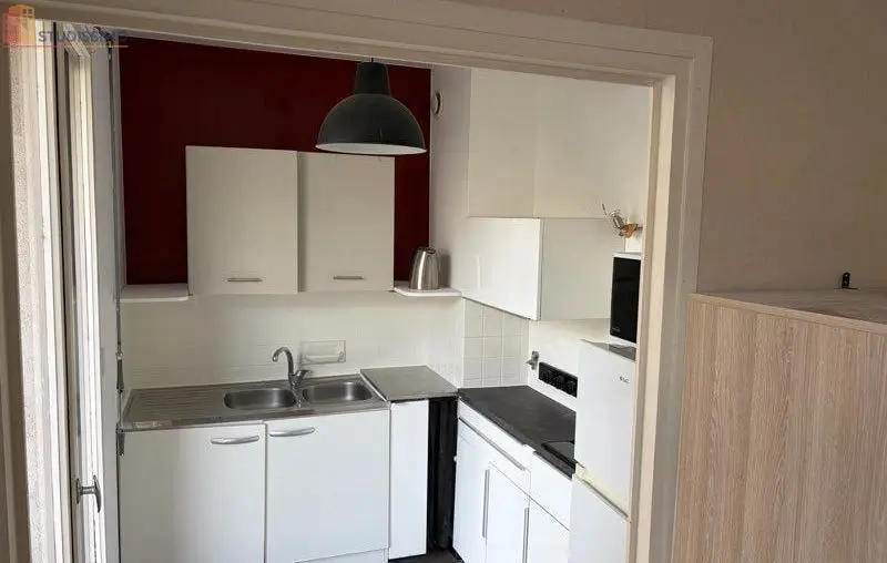 Studio meublé 28m² Grenoble 38000 - Meublé, lumineux - Photo 2