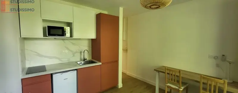 Studio meublé 15m² Grenoble centre - Neuf, libre immédiatement - Photo 3