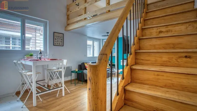 Studio 36m² Grenoble centre - Rénové, meublé - Photo 19