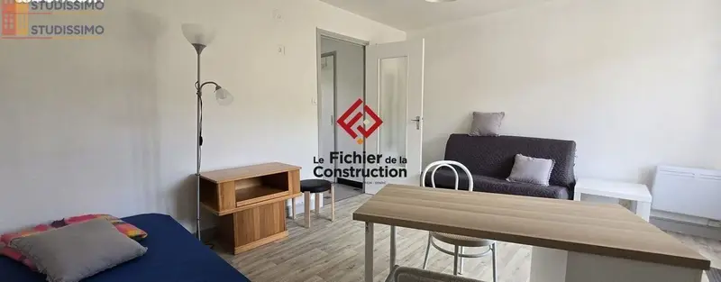 Studio meublé 32m² Grenoble centre - Lumineux, 2e étage - Photo 16