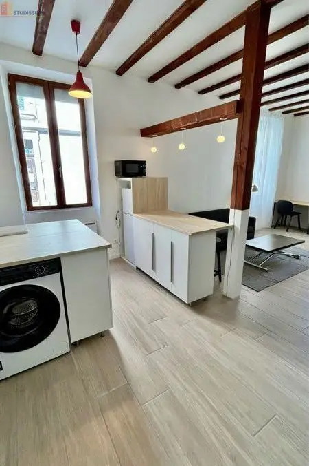 Studio meublé 32m² Grenoble centre - Rénové, lumineux - Photo 13