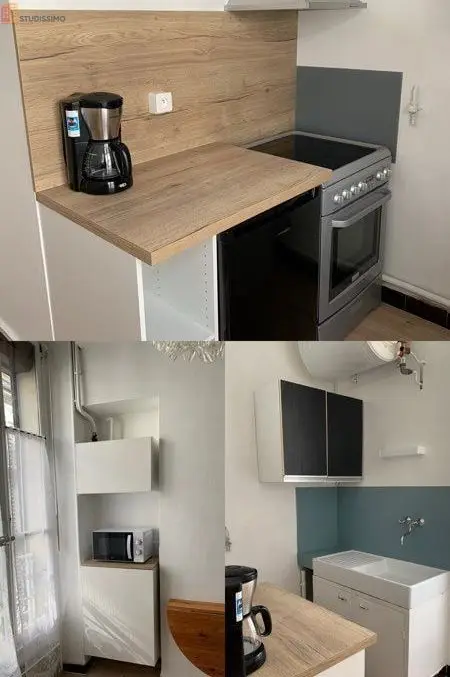 Studio 23m² Grenoble centre - Meublé, 2e étage - Photo 3