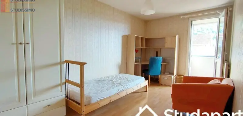 Studio meublé 14m² Gières - Meublé, DPE A - Photo 6