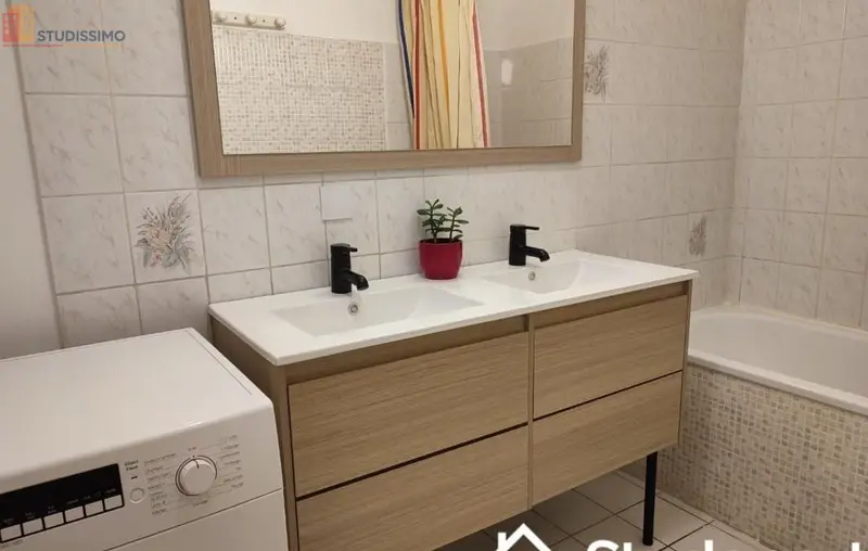 Studio meublé 14m² Gières - Meublé, DPE A - Photo 2