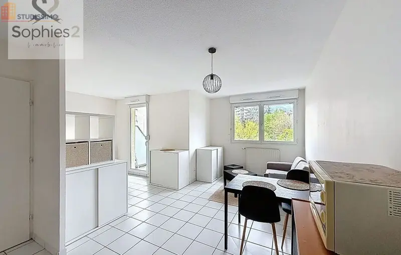 Studio meublé 32m² Échirolles - Lumineux, DPE B - Photo 25