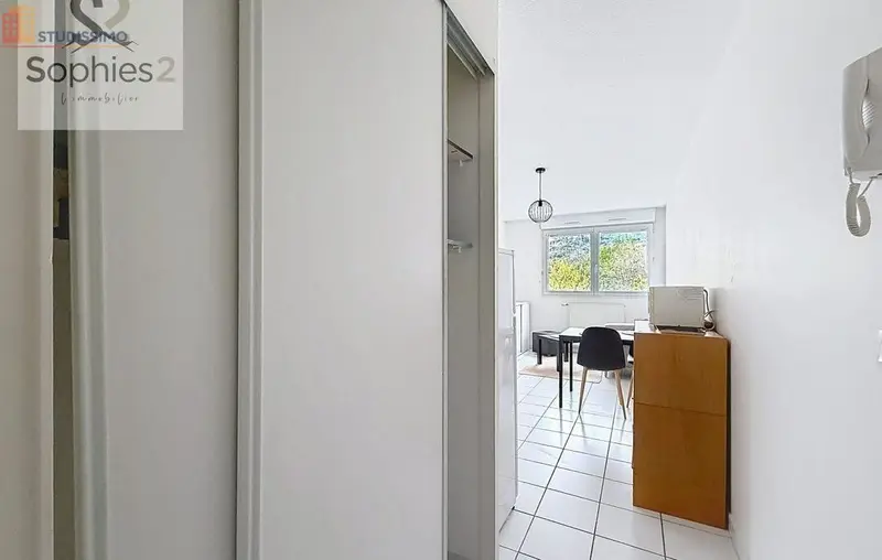 Studio meublé 32m² Échirolles - Lumineux, DPE B - Photo 12