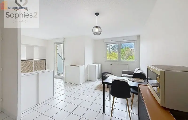 Studio meublé 32m² Échirolles - Lumineux, DPE B - Photo 7