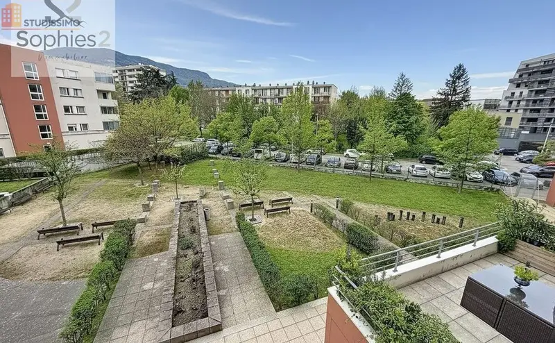 Studio meublé 32m² Échirolles - Lumineux, DPE B - Photo 5