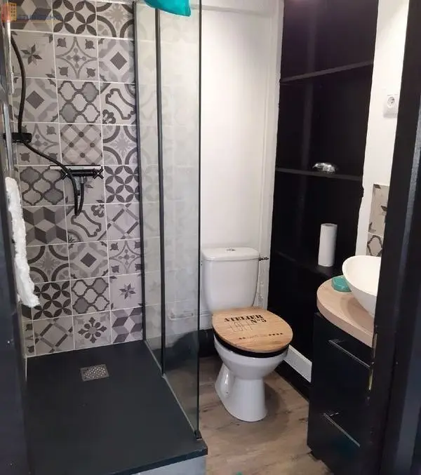 Studio 25m² Grenoble centre - Meublé, rénové style industriel - Photo 1