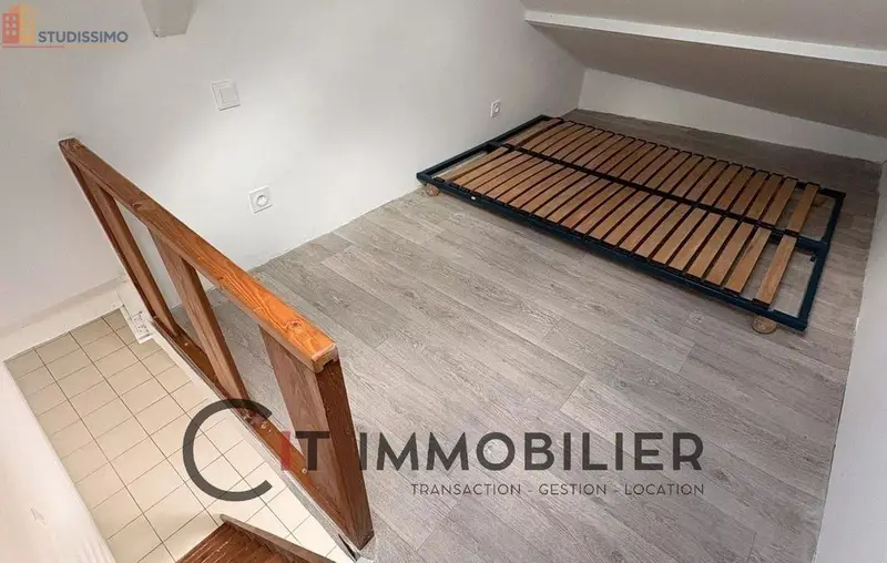 Studio 27m² La Tour-du-Pin - 1er étage, DPE D - Photo 4