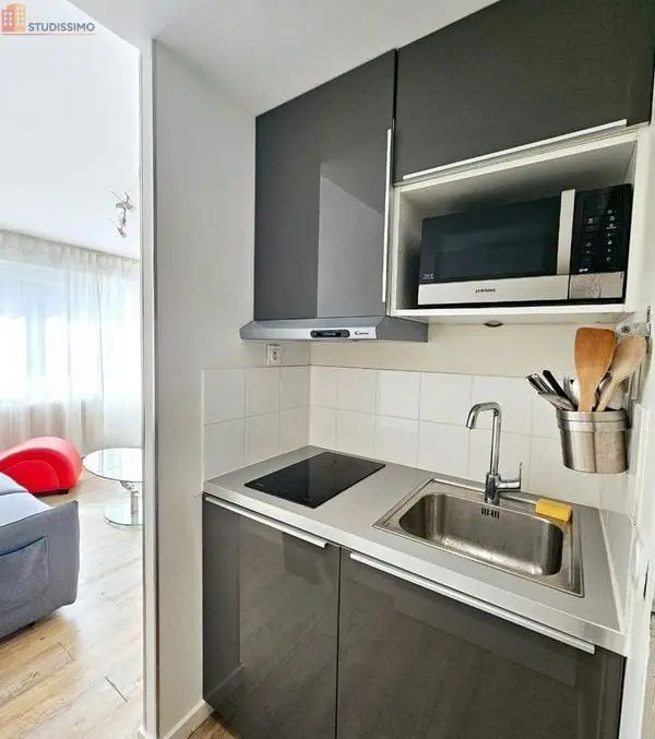 Studio meublé 23m² Grenoble centre - Cuisine équipée, tout compris - Photo 5