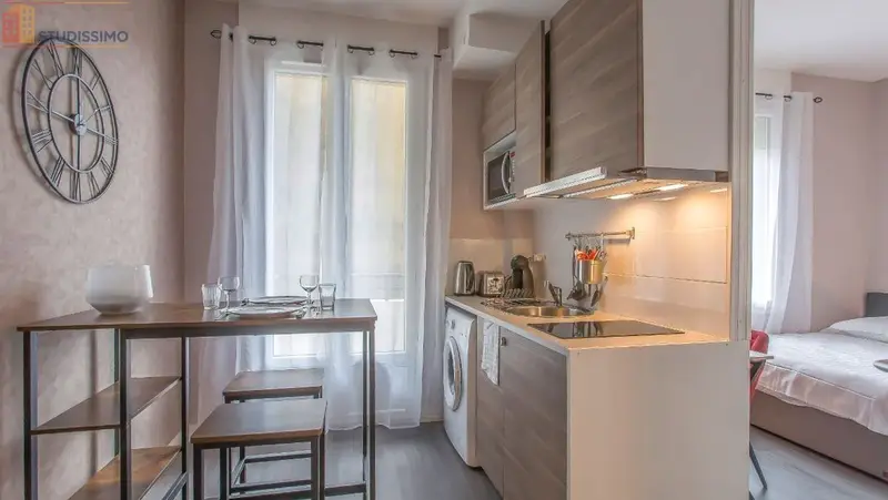 Studio 20m² Grenoble centre - Climatisé, style industriel - Photo 4
