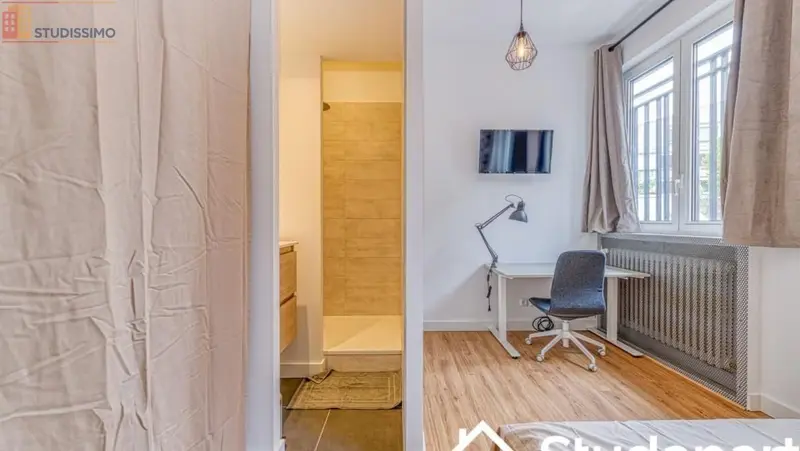 Studio meublé 13m² Grenoble 38100 - Meublé, DPE A - Photo 17