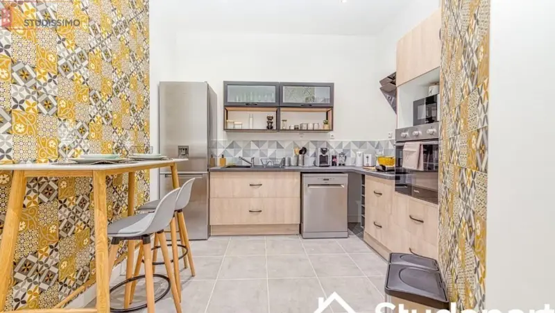 Studio meublé 13m² Grenoble 38100 - Meublé, DPE A - Photo 2