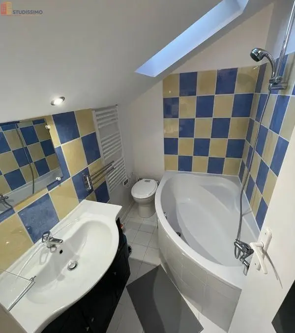 Studio meublé 20m² Grenoble 38000 - Meublé, dernier étage - Photo 1