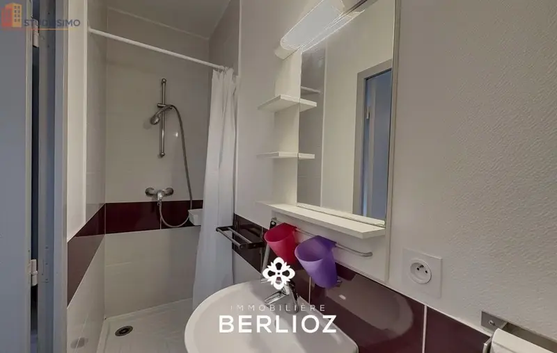 Studio meublé 14m² Grenoble 38100 - Meublé, 1er étage - Photo 1