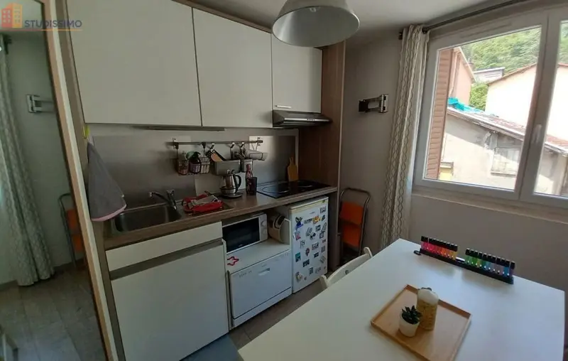 Studio meublé 17m² La Tronche - Charges comprises, proche CHU - Photo 6