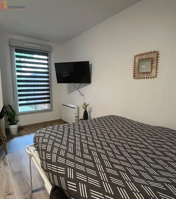 Studio meublé 26m² Bourgoin-Jallieu - Meublé, DPE A - Photo 7