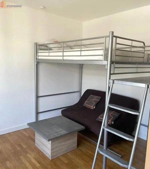 Studio 33m² Grenoble centre - Meublé, étage élevé - Photo 11