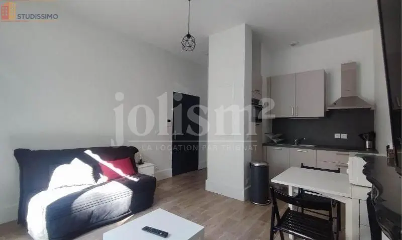 Studio meublé 23m² Grenoble 38100 - Meublé, DPE D - Photo 9