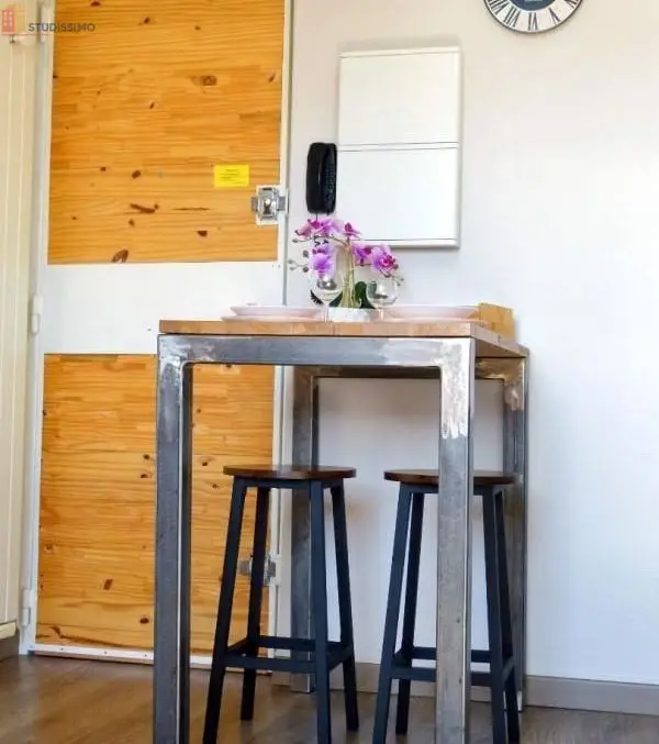 Studio meublé 18m² Grenoble 38000 - Étage élevé, lumineux - Photo 6