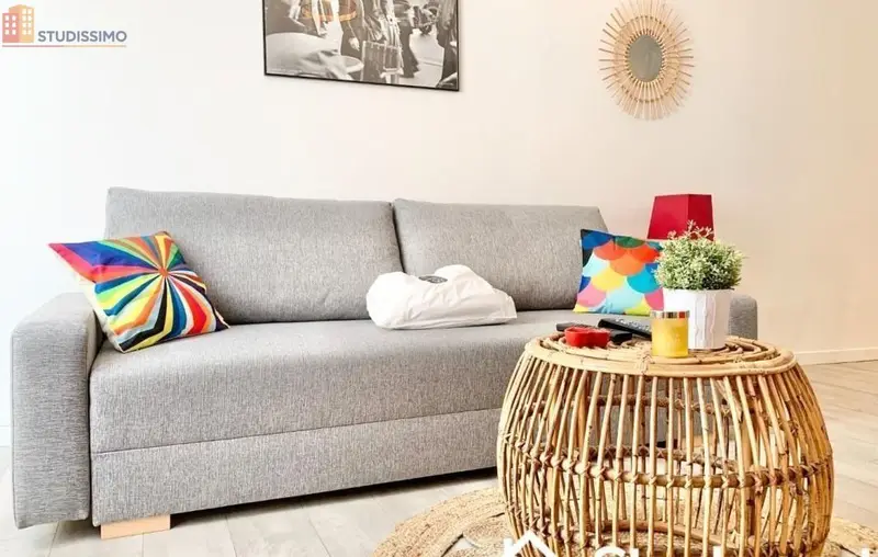 Studio meublé 28m² Grenoble centre - Lumineux, DPE A - Photo 5