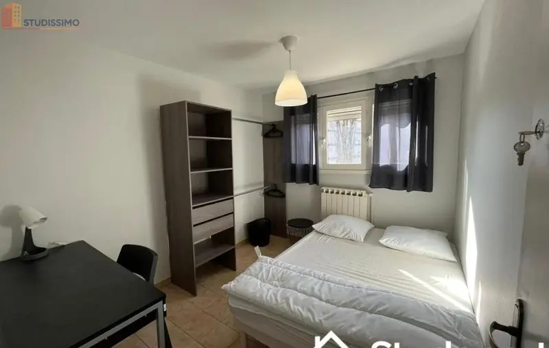 Studio meublé 9m² Grenoble 38100 - Fonctionnel, lumineux - Photo 4