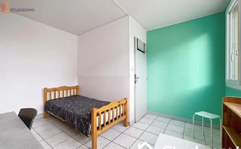 Studio meublé 17m² Grenoble 38100 - Lumineux, 5e étage - Photo 24