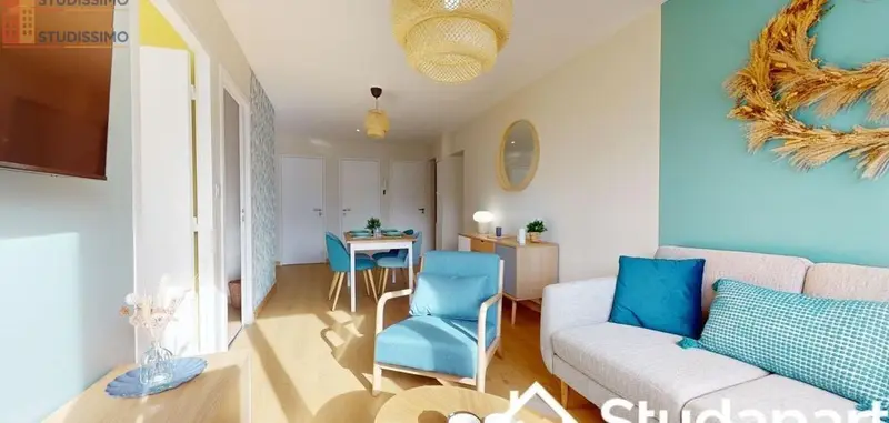 Studio meublé 11m² Grenoble 38100 - Meublé, DPE A - Photo 4