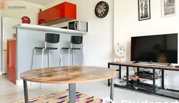 Studio meublé 30m² Grenoble - Lumineux, étage élevé - Photo 11