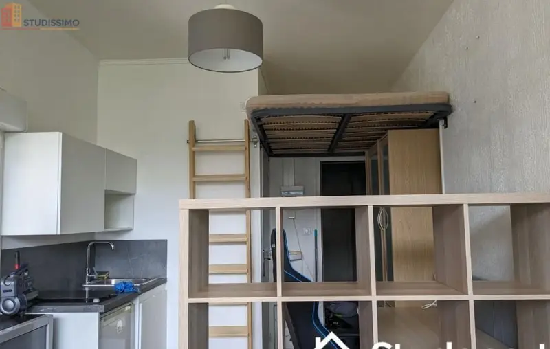 Studio meublé 17m² Grenoble 38100 - Meublé, 1er étage - Photo 5